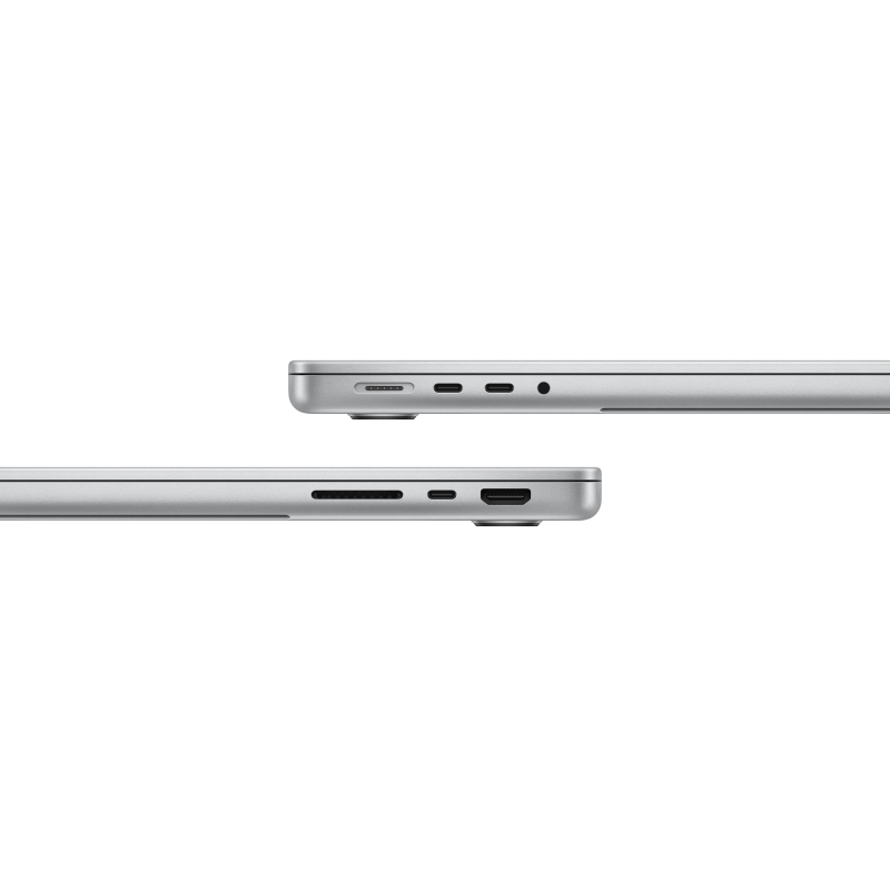 На фото изображено Apple MacBook Pro 14" (M5 Max, 18C / 32C, 2026) 36 ГБ, 1 ТБ SSD, серебристый