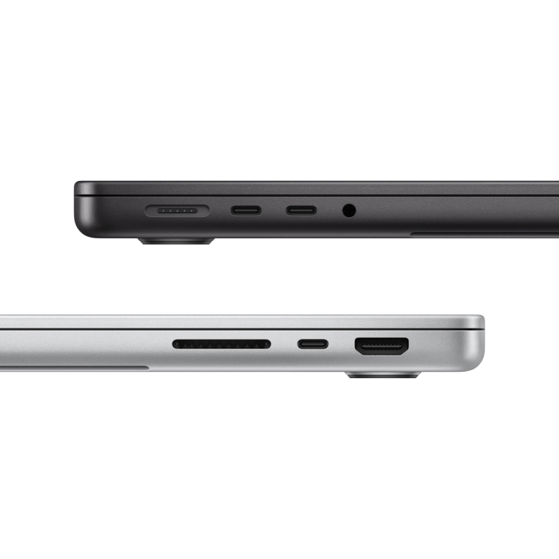 На фото изображено Apple MacBook Pro 14" (M5 Max, 18C / 32C, 2026) 36 ГБ, 1 ТБ SSD, чёрный космос