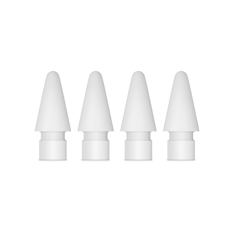 Наконечники Apple для Apple Pencil Pro, USB-C, 1-го и 2-го поколений (комплект — 4 шт.) Наконечники Apple для Apple Pencil Pro, USB-C, 1-го и 2-го поколений (комплект — 4 шт.)