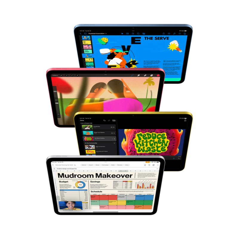 Apple iPad 11" (A16) Wi-Fi + Cellular 256 ГБ, Розовый