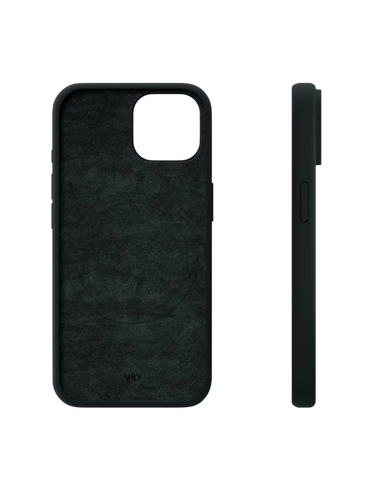Чехол защитный VLP Aster Case с MagSafe для iPhone 14/15, черный