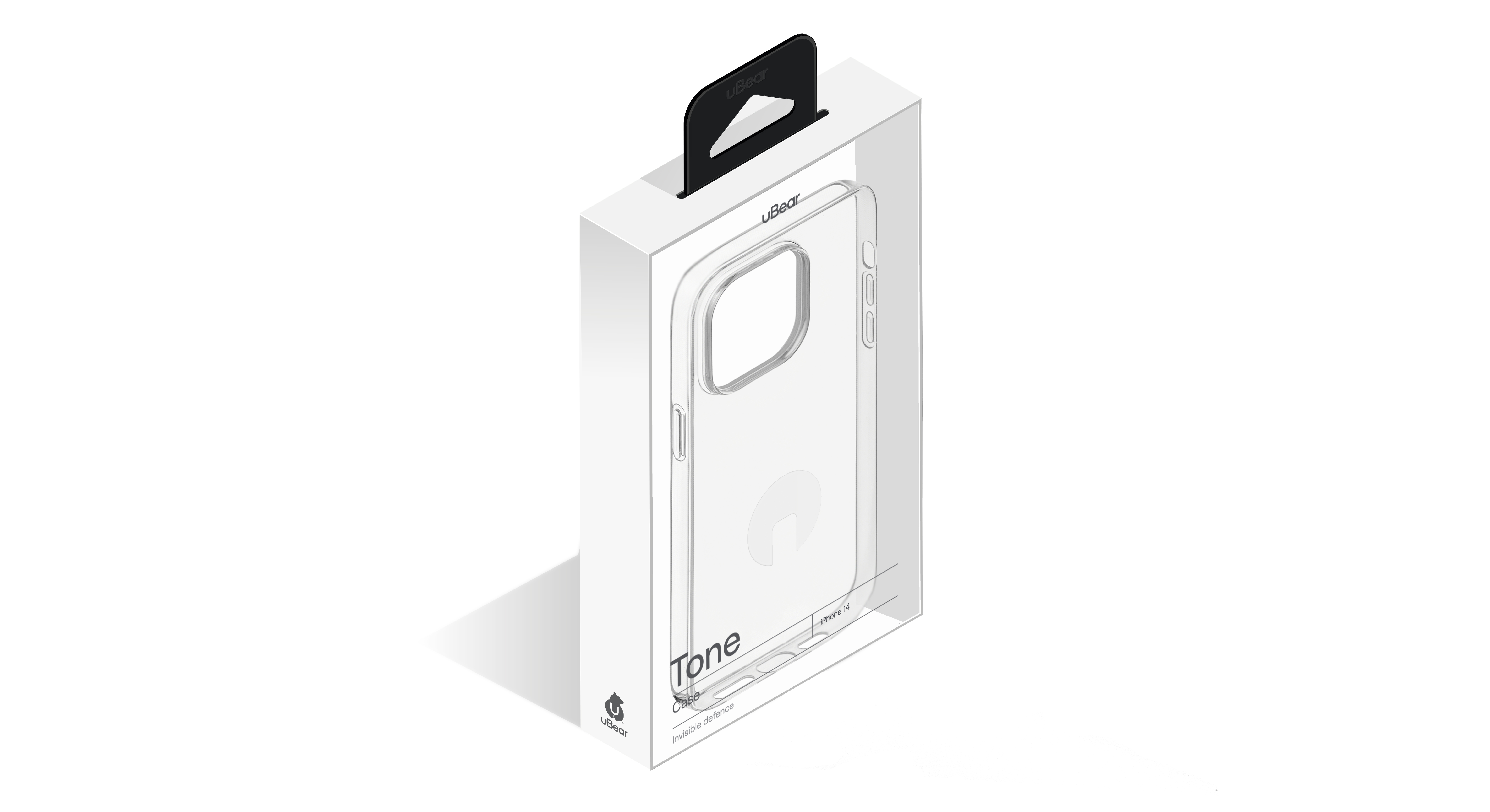Чехол защитный uBear Tone Case для iPhone 14, прозрачный