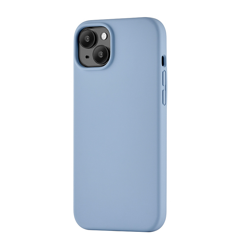 Чехол защитный uBear Touch Mag Case для iPhone 15 Plus, голубой