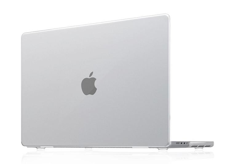 Чехол защитный VLP Plastic Case для MacBook Pro 16" 2021, прозрачный
