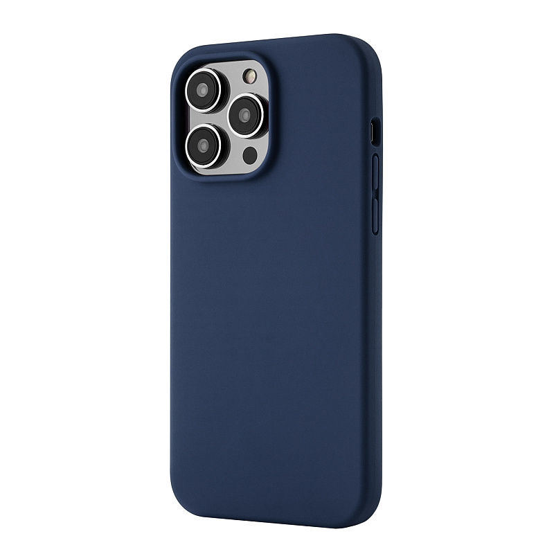 Чехол защитный uBear Touch Mag Case для iPhone 14 Pro Max, тёмно-синий