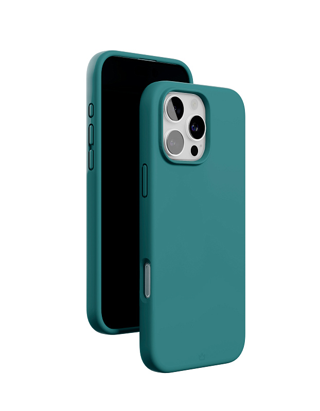 Чехол защитный VLP Aster Case с MagSafe для iPhone 16 Pro, зеленый