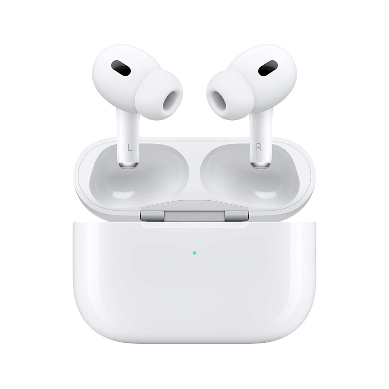 Беспроводные наушники Apple AirPods Pro 2 (2023) MagSafe USB-C, белый Беспроводные наушники Apple AirPods Pro 2 (2023) MagSafe USB-C, белый