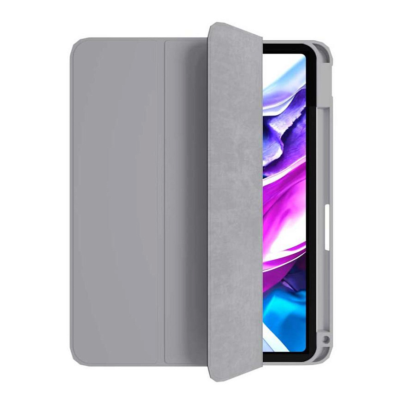 Защитный чехол VLP Split Folio для Apple iPad Air 13 (M2/M3), серый